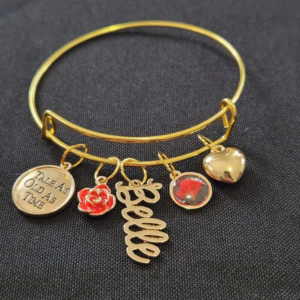 Beauty & The Beast Charm Bracelet